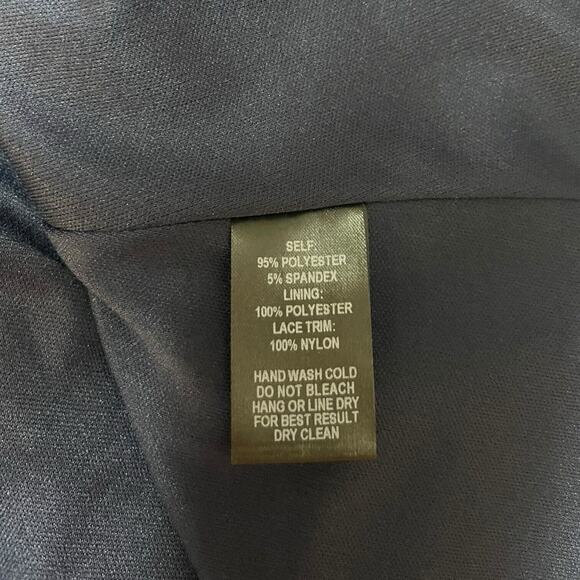 Lulus Dress Womens S Joella Halter Lace Back Formal Sleeveless Maxi Navy Blue - Picture 11 of 16